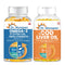Dr. Morepen COD Liver Oil Softgels and Omega 3 Deep Sea Fish Oil Softgels Combo